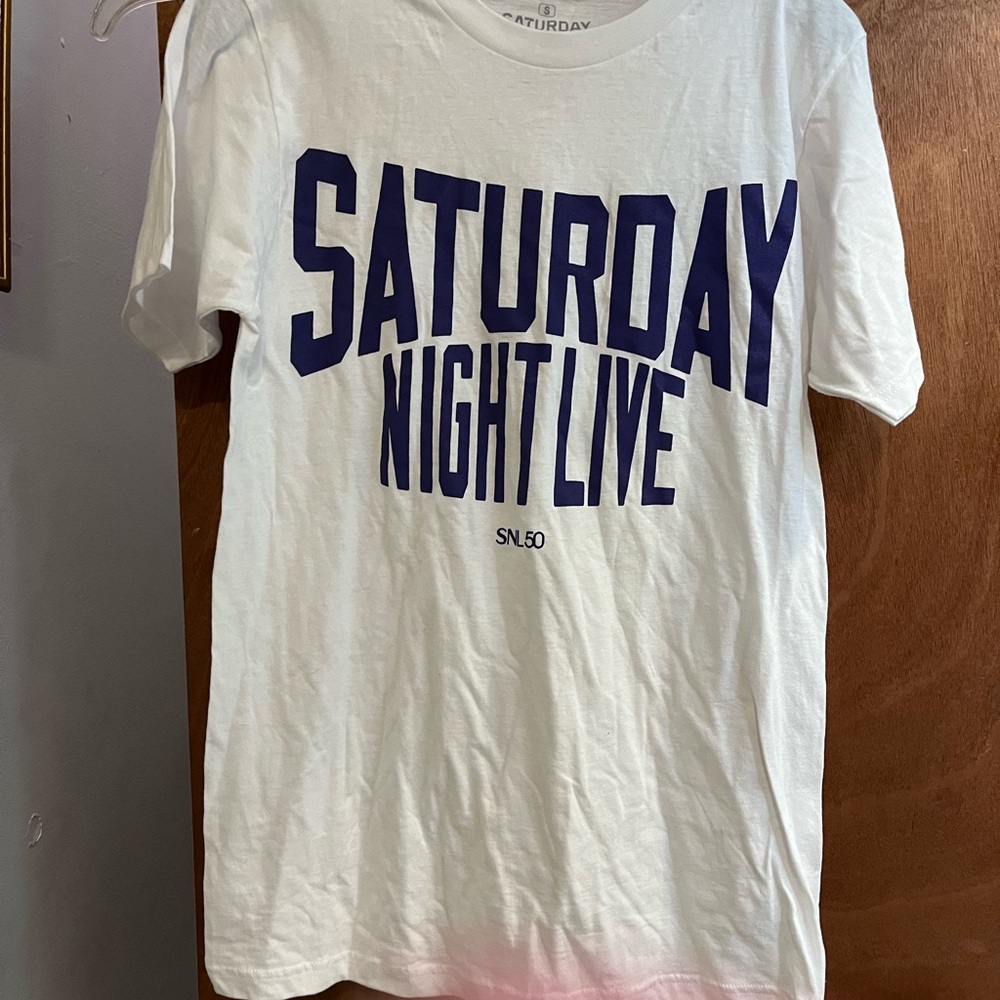 Ripple Junction White Saturday Night Live Tee Adult size S